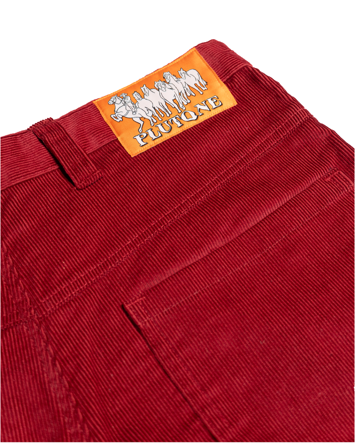 Pantalone in Velluto a Coste - Rosso