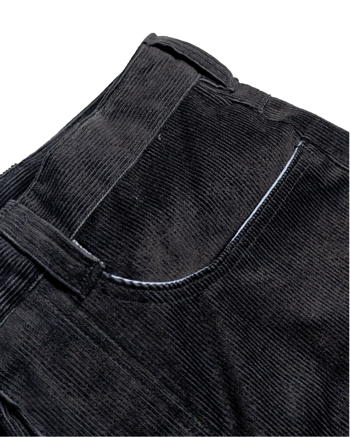 Pantalone in Velluto a Coste - Nero