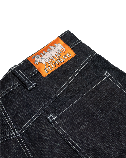 Dunkelblaue Jeans