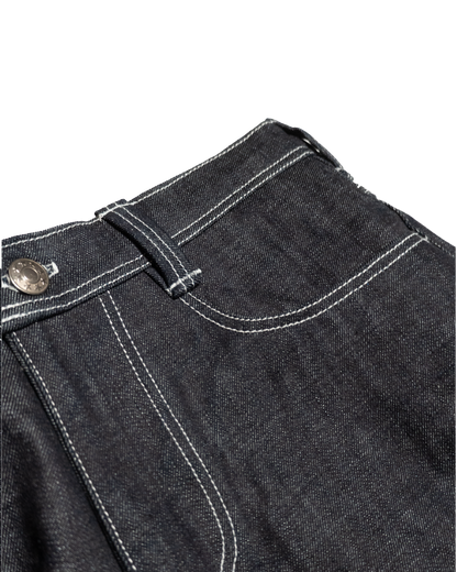 Dunkelblaue Jeans
